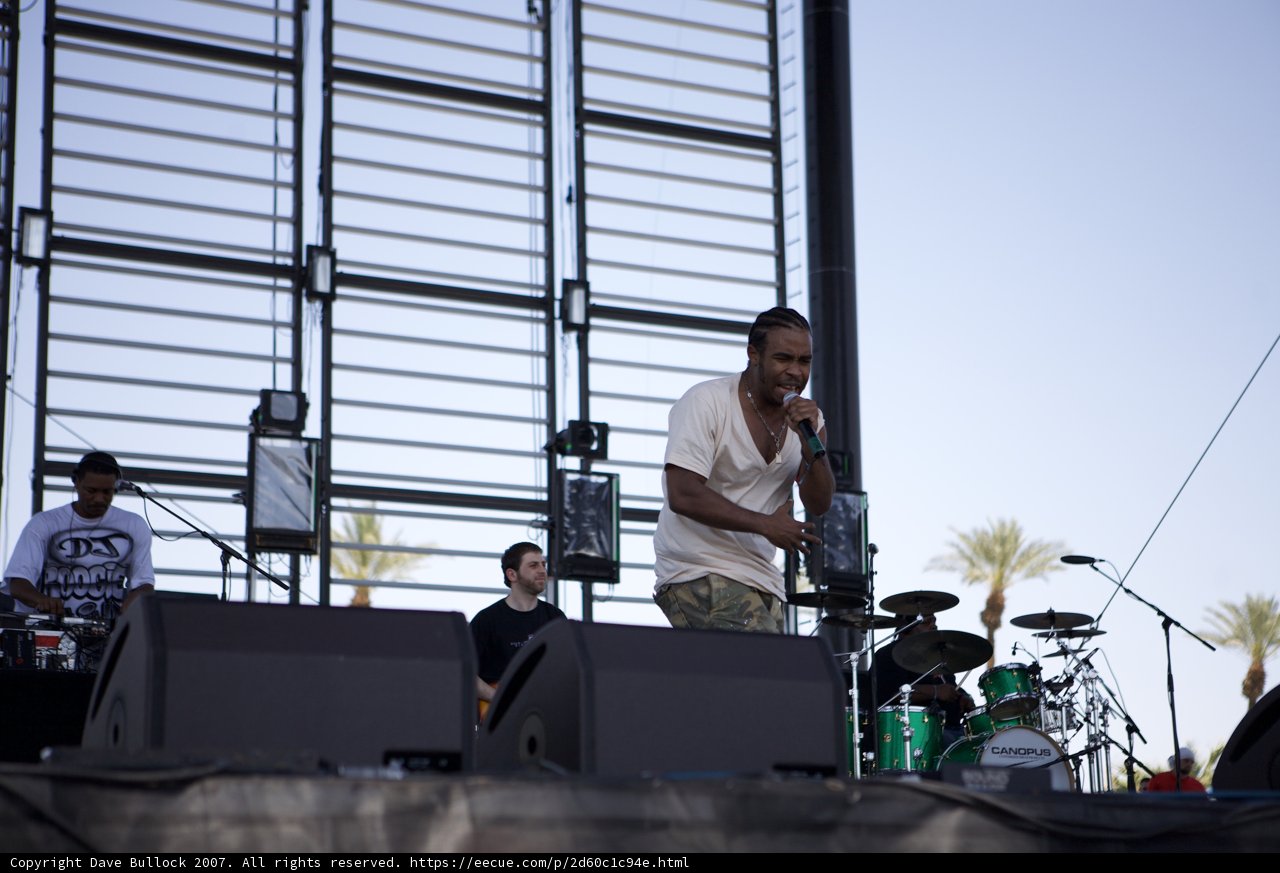 Pharoahe Monch Rocks Coachella Stage