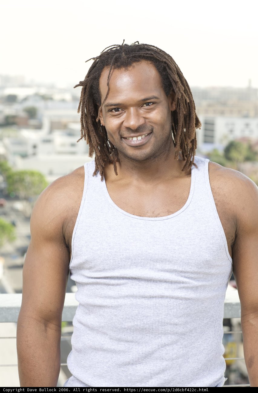 The Happy Man with Dreadlocks