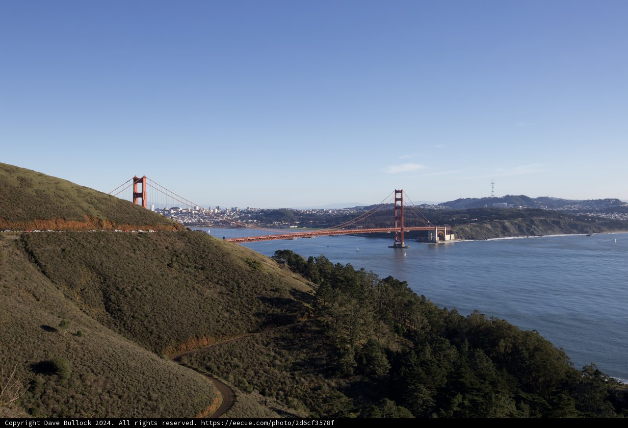 The Majestic View from Marin Headlands Hill 88