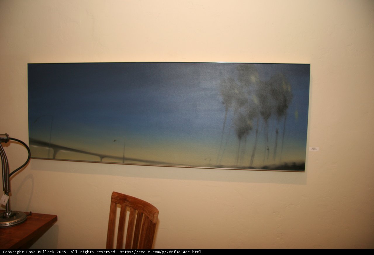 Modern Art on Plywood Canvas