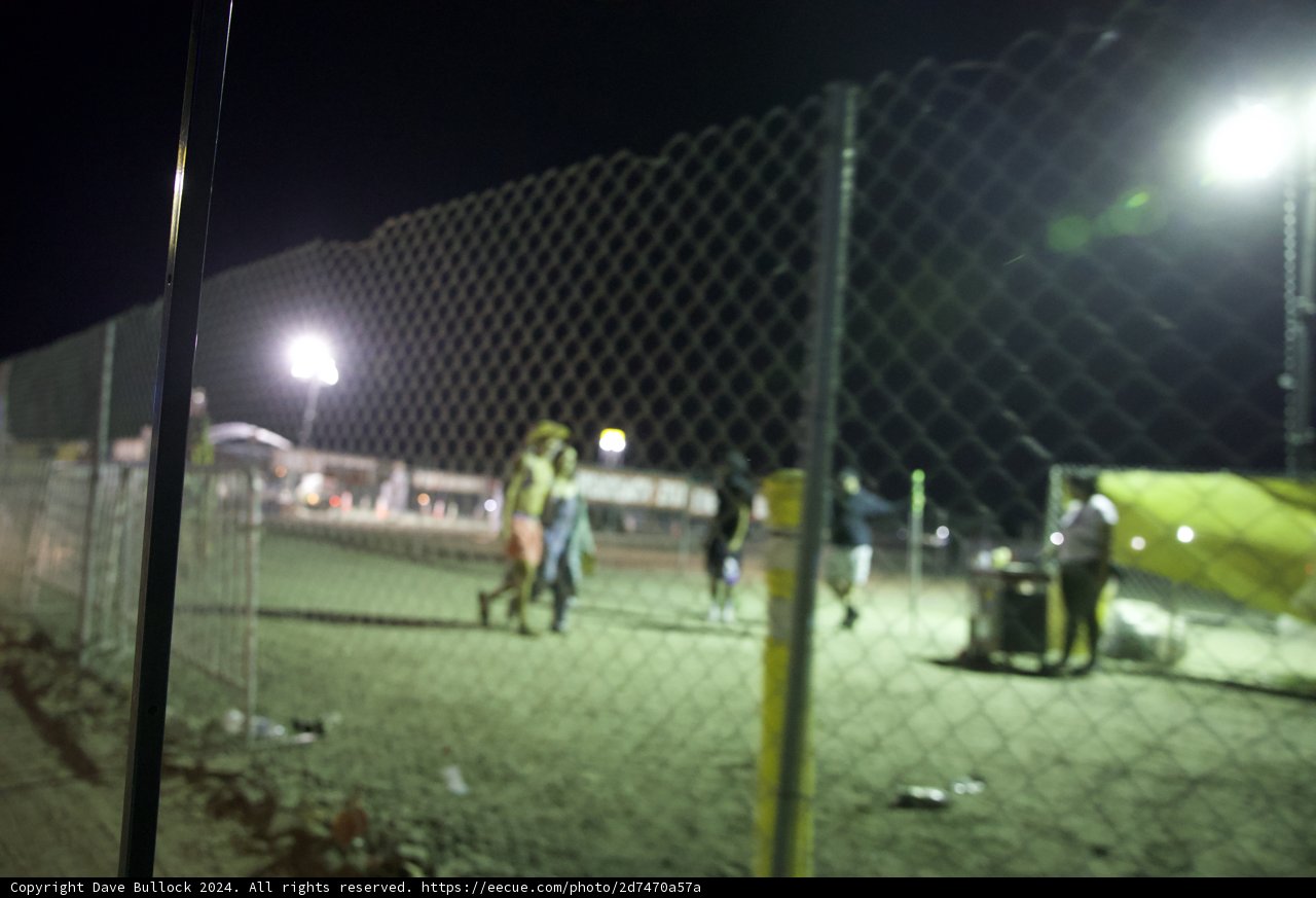 Night Game: Beyond the Fence