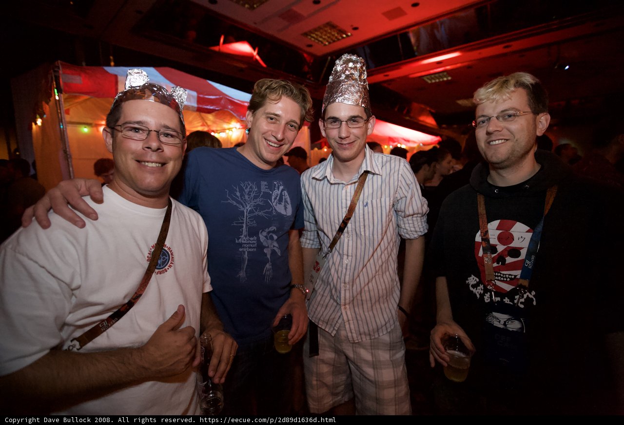 Four Men Making Memories