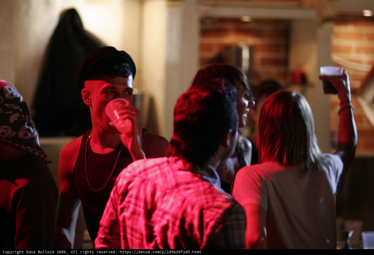 Urban Nightlife Gathering
