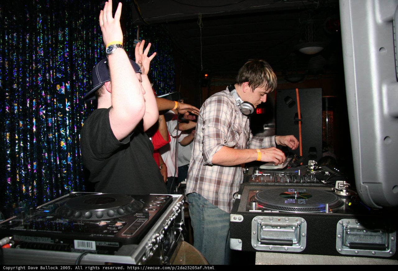 DJ Michael White Entertains the Crowd