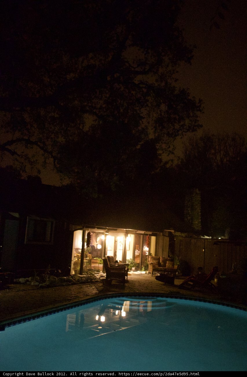 Nighttime Oasis