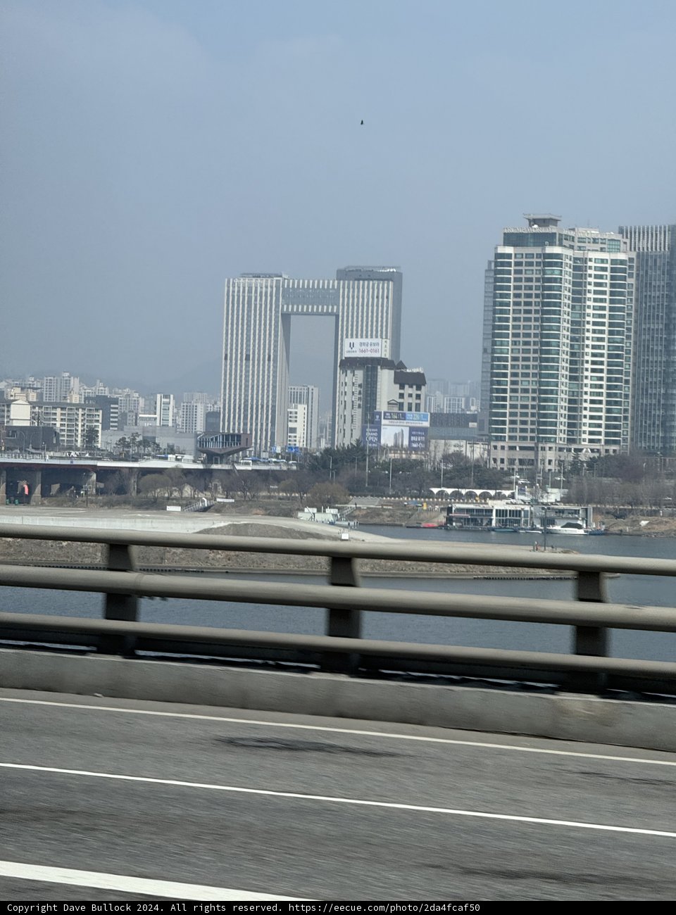 Seoul Skyline: A Highway Perspective