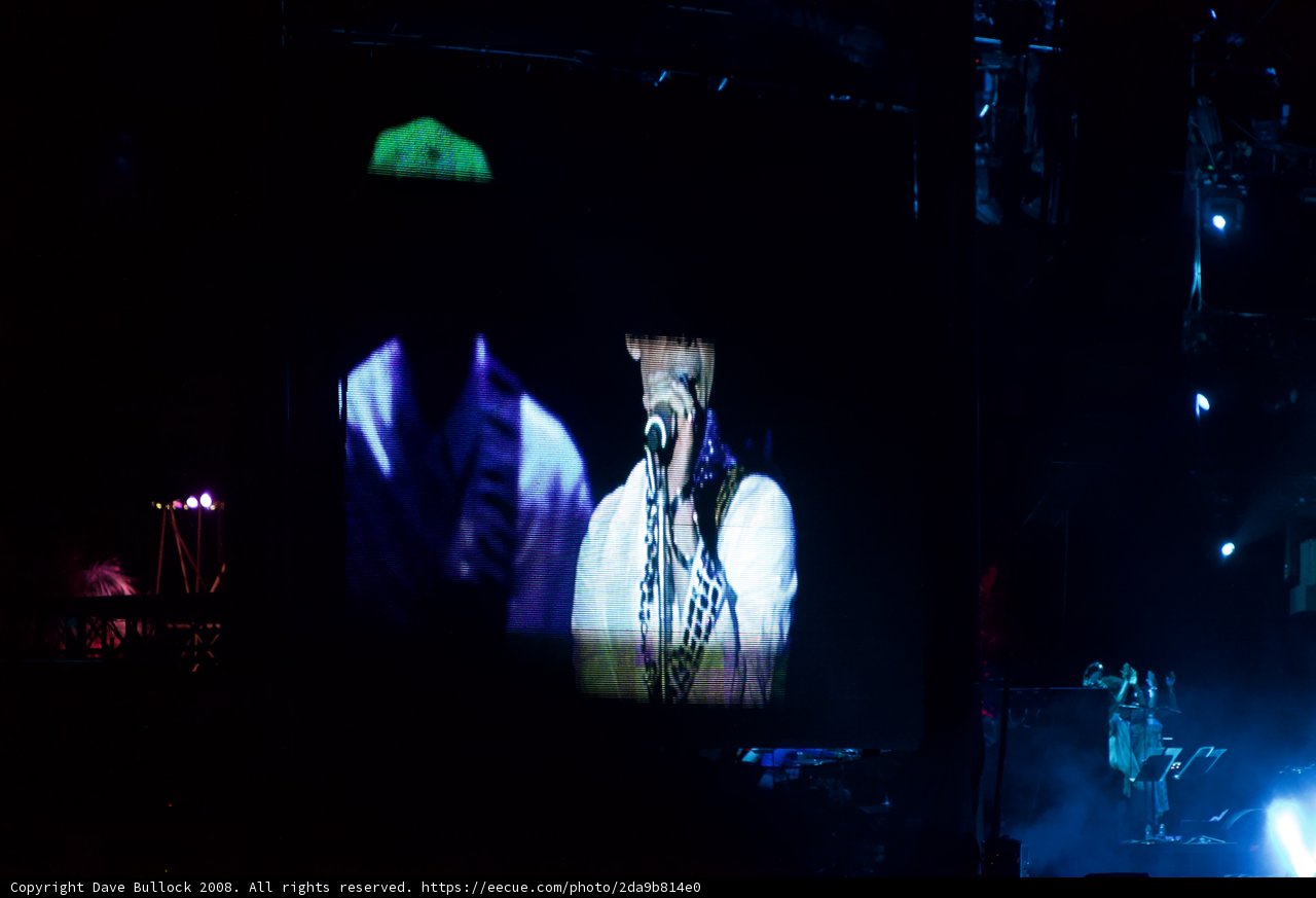 Electrifying Performance at Coachella 2008