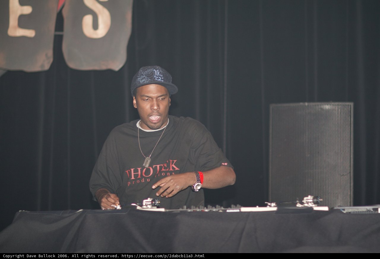 The Deejay in Black