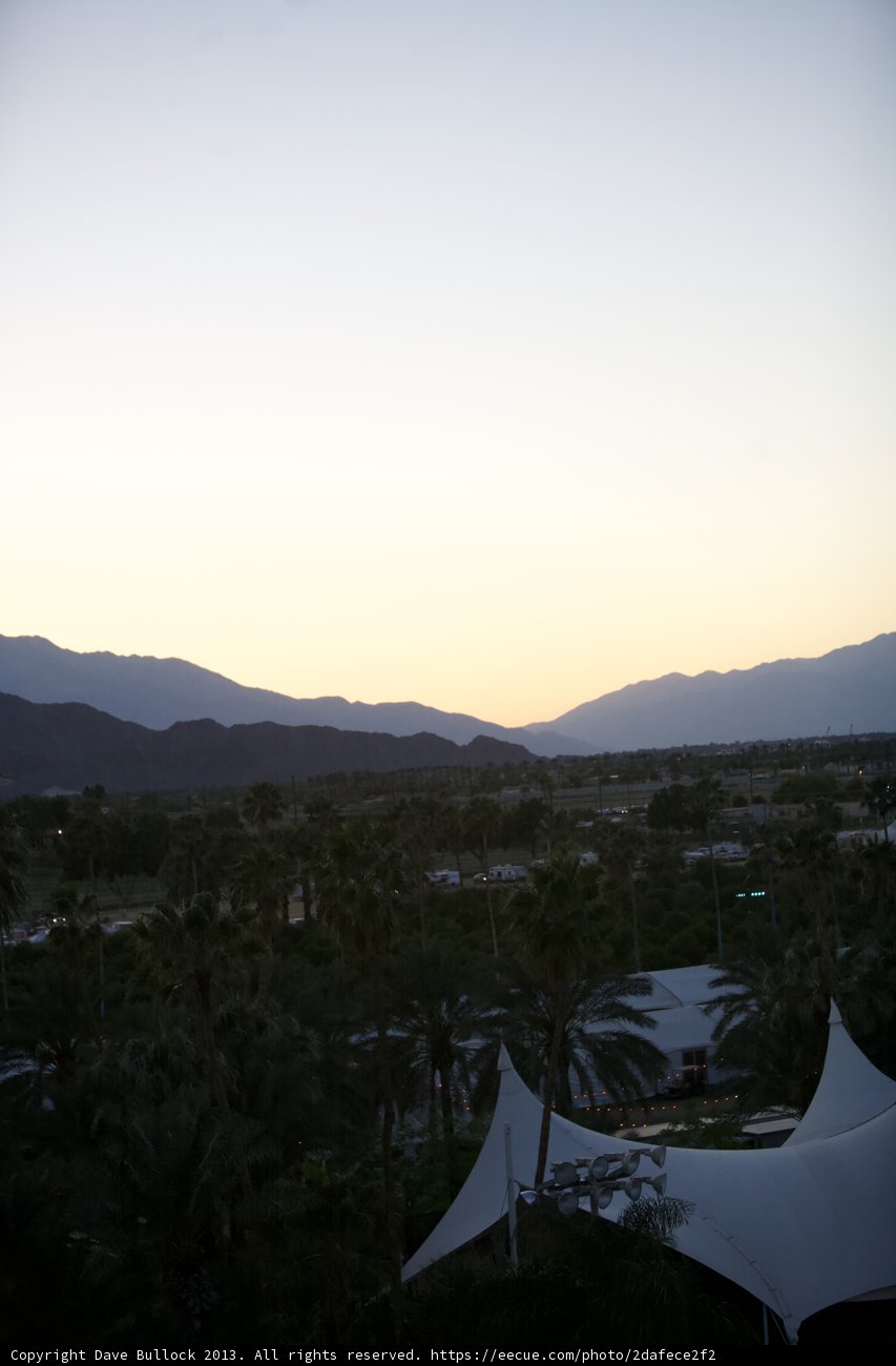 Mountain Sunset View from Balcony