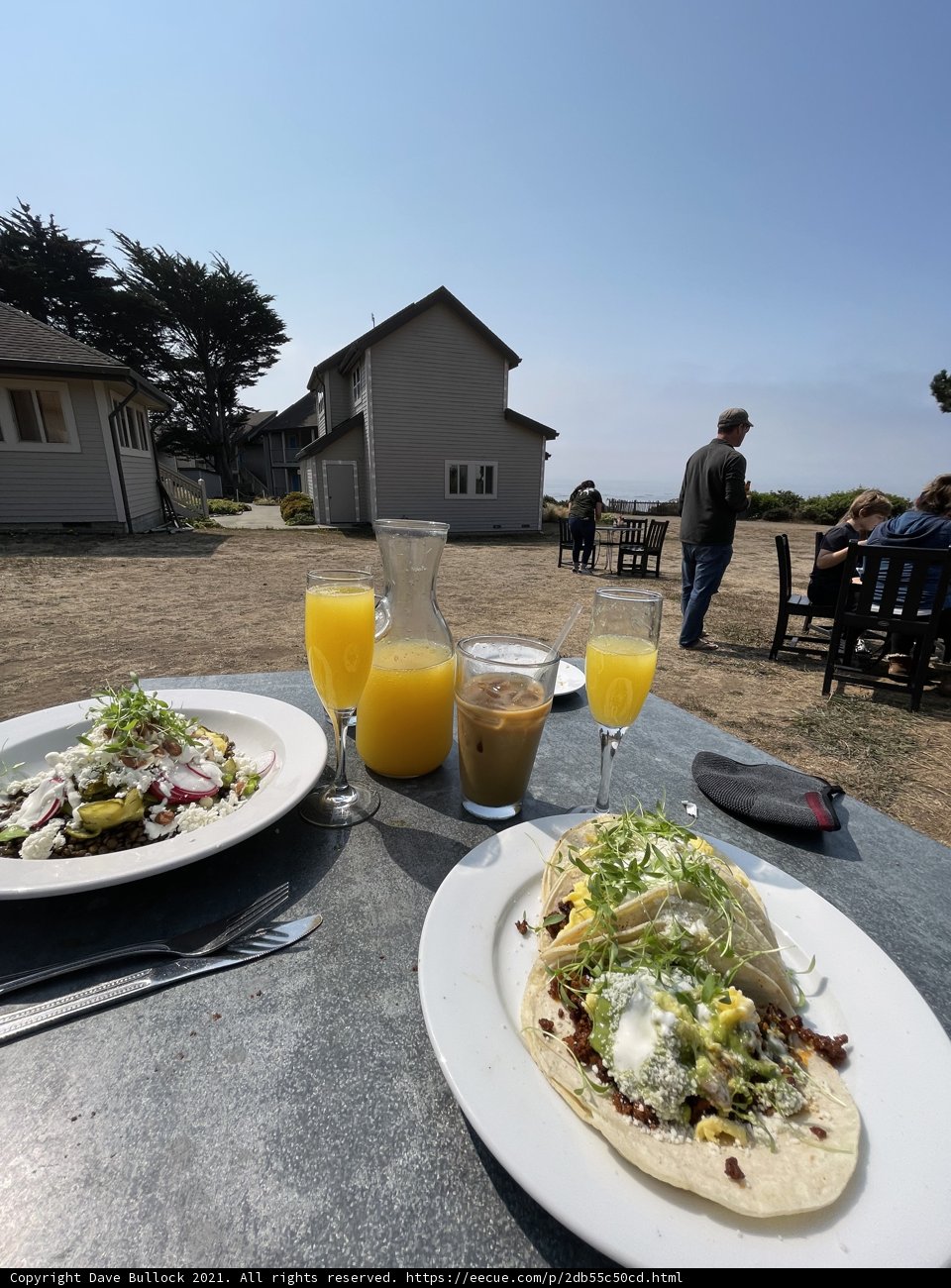 A Delicious Brunch Outdoors