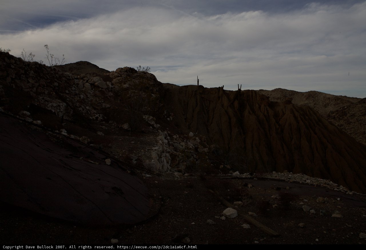 Rocky Hillside with a Tree in the Distance