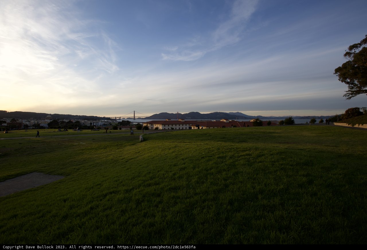 Serene Arrival at Fort Mason