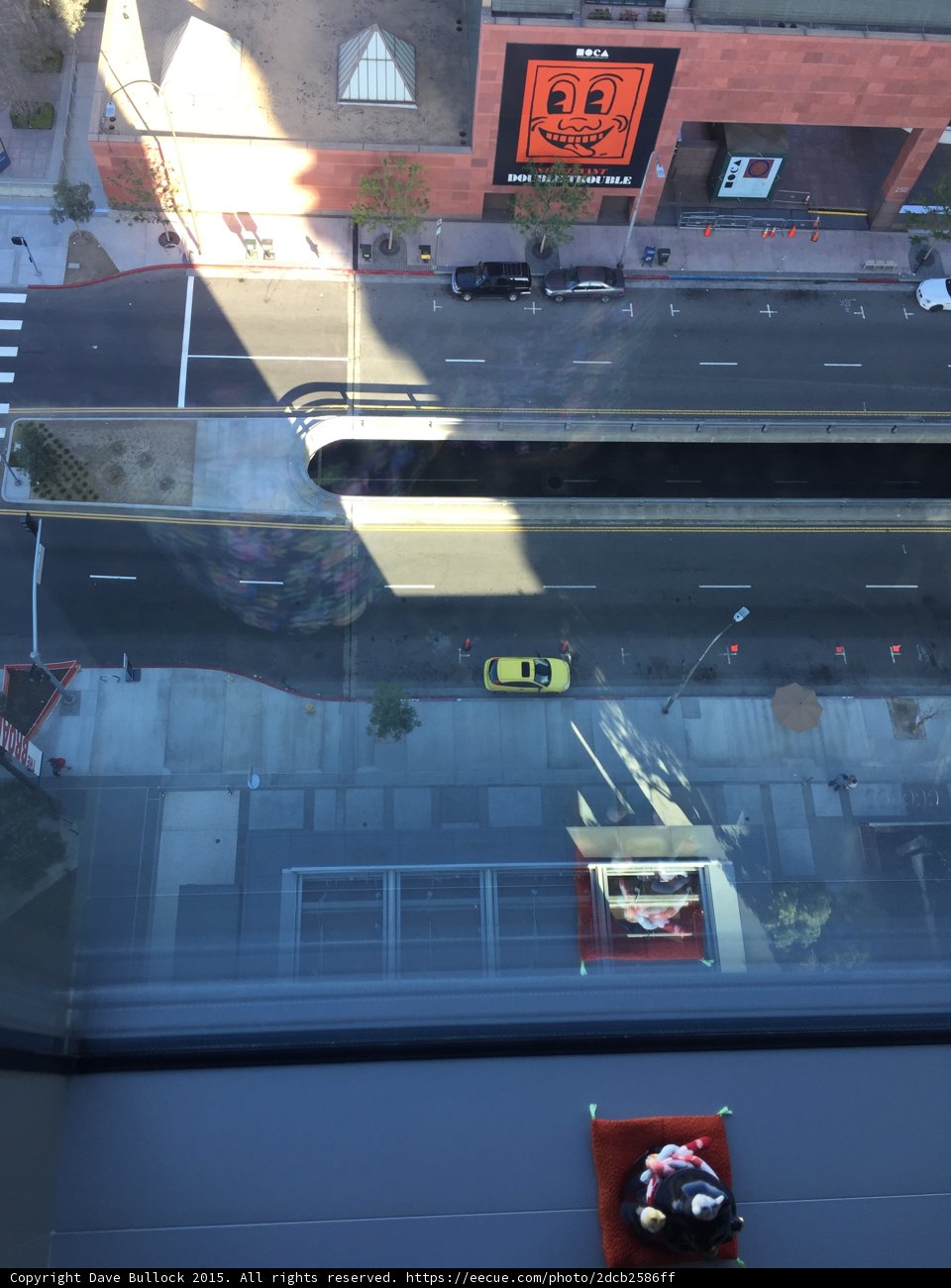 Looking Down at Grand Avenue
