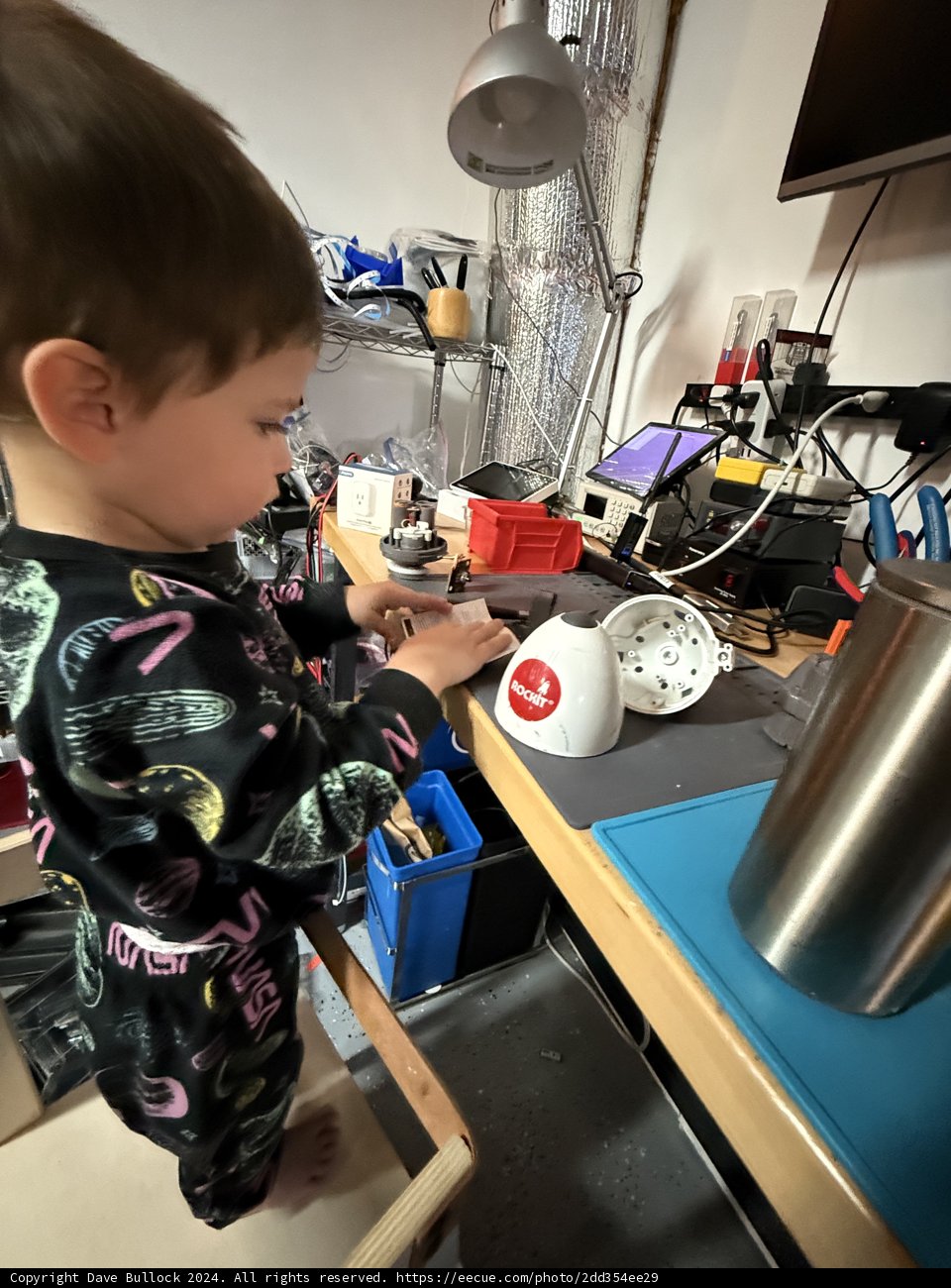 Little Engineer at Work
