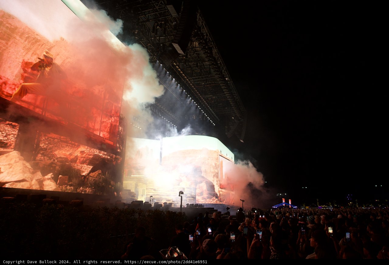 Spectacular Night at Coachella 2024: A Symphony of Light and Sound