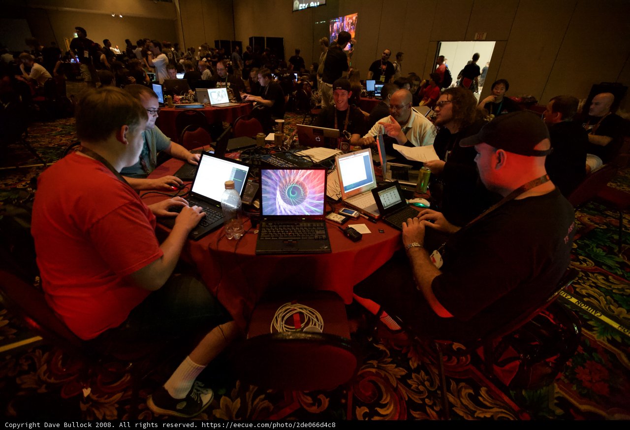 Laptop Party at Defcon