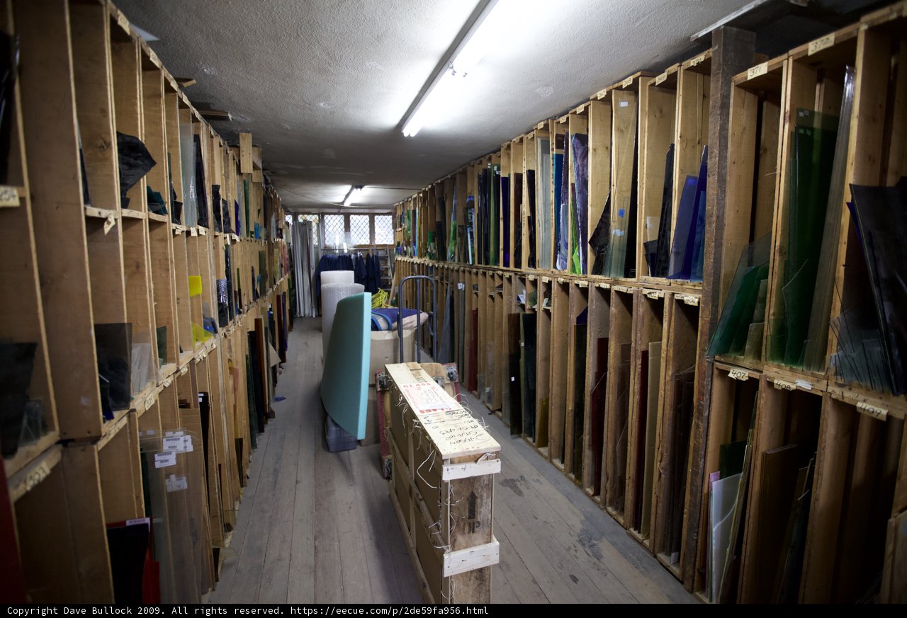 The Library of Plywood Shelves