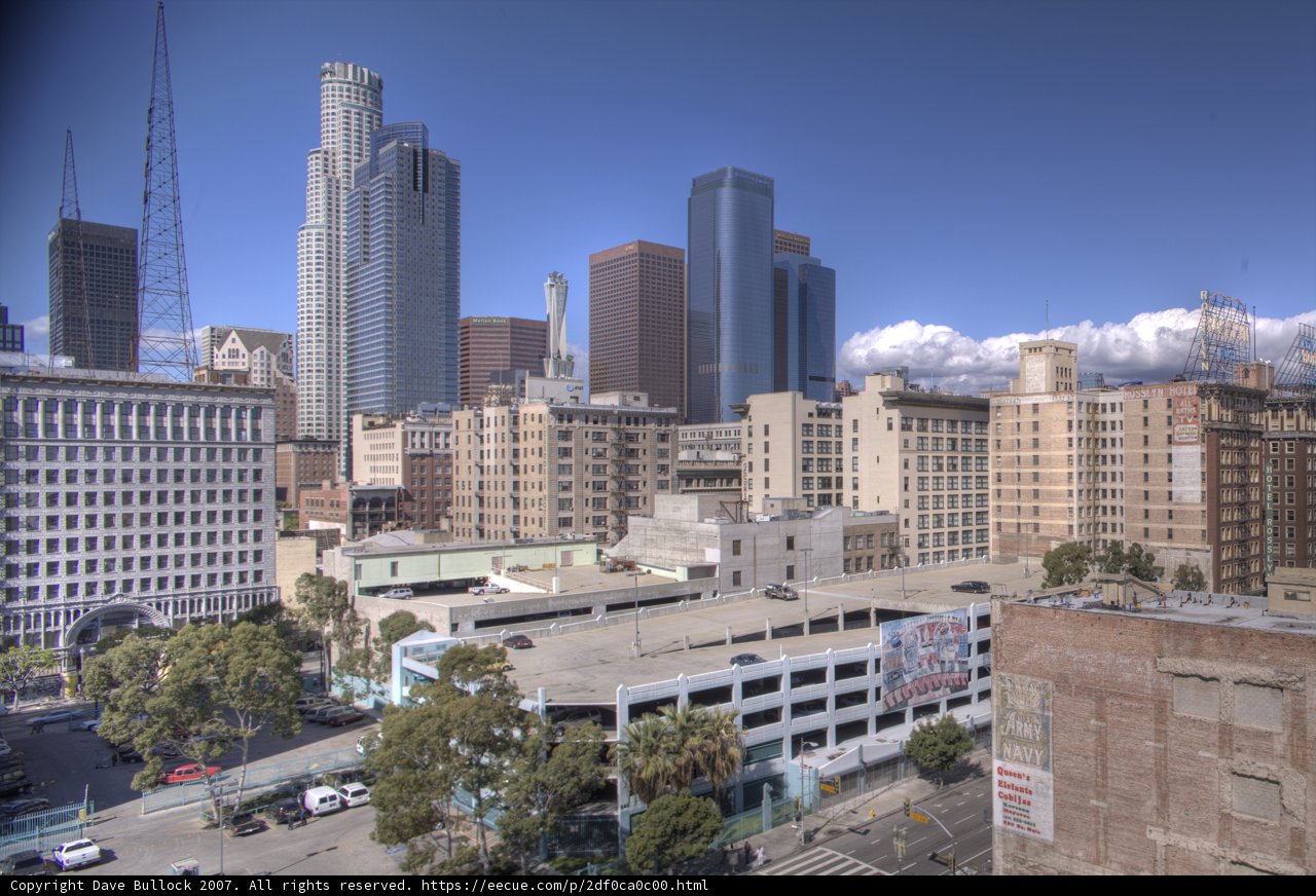A High Rise View of the Bustling Metropolis