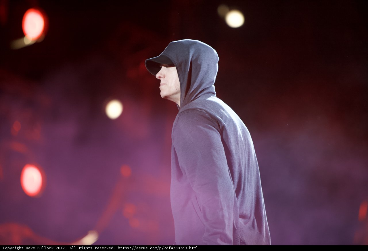 Eminem Lights Up the Stage at O2 Arena in London