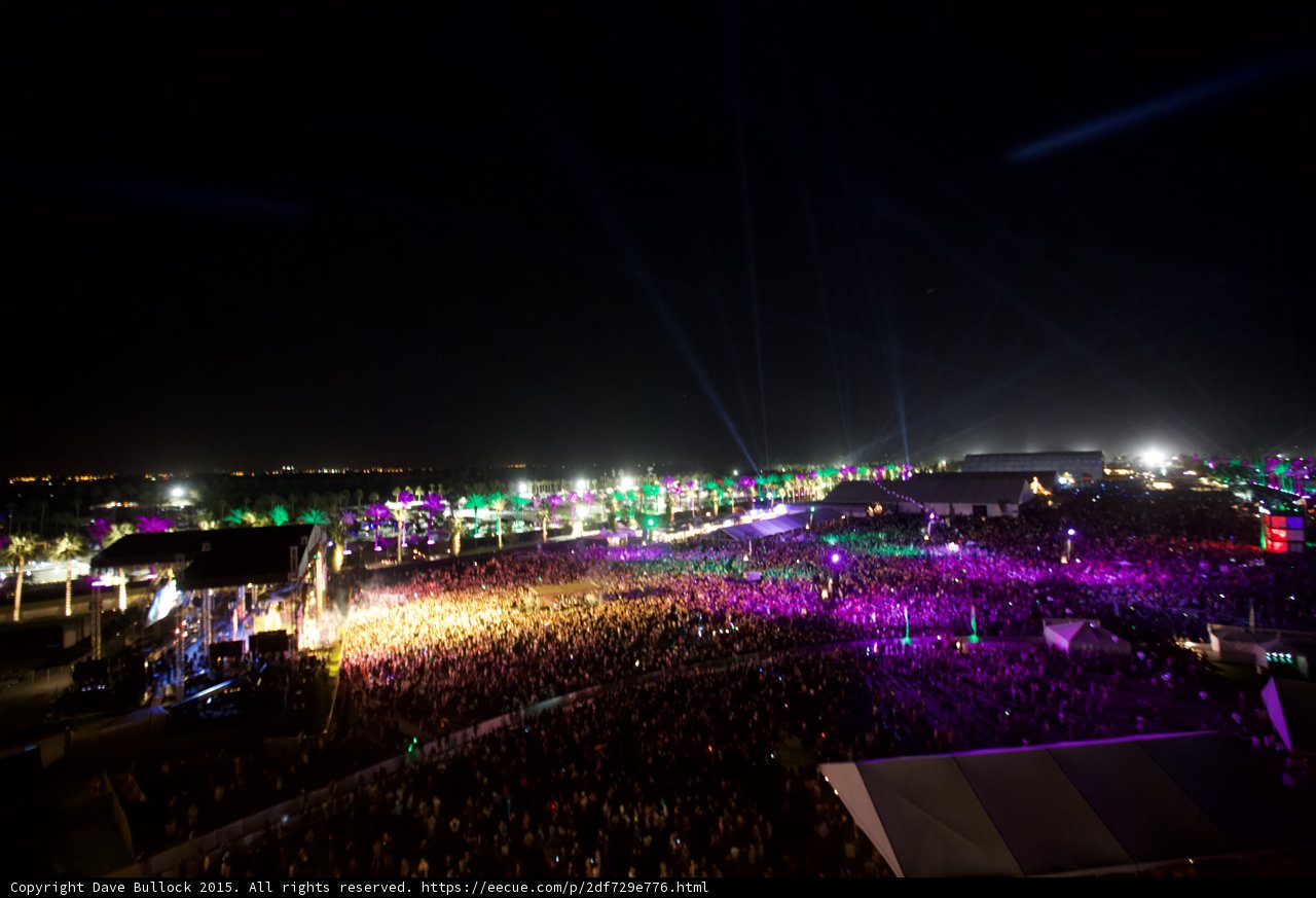 Nighttime Revelry at Coachella