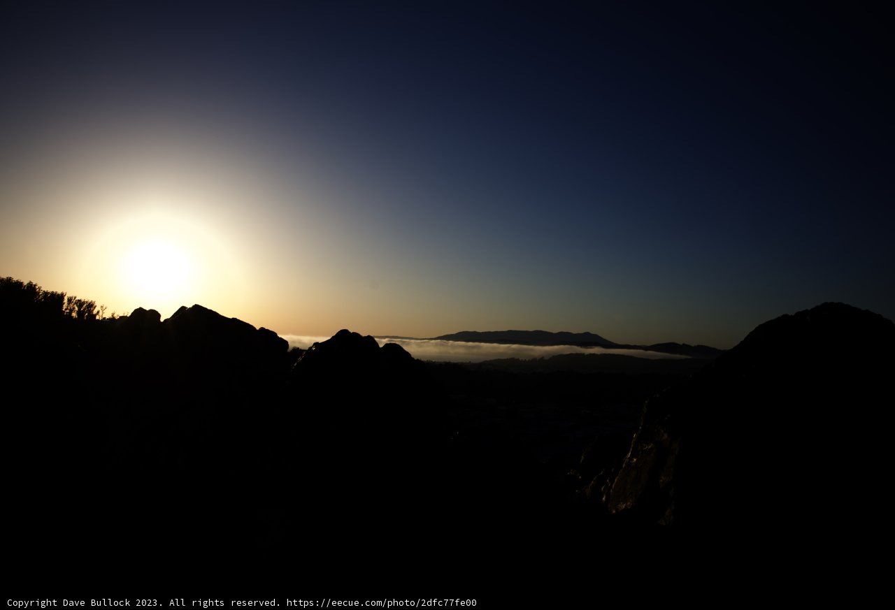 Majestic Mountain Sunset