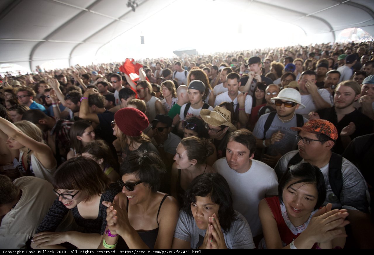 The Electric Crowd at Coachella 2010
