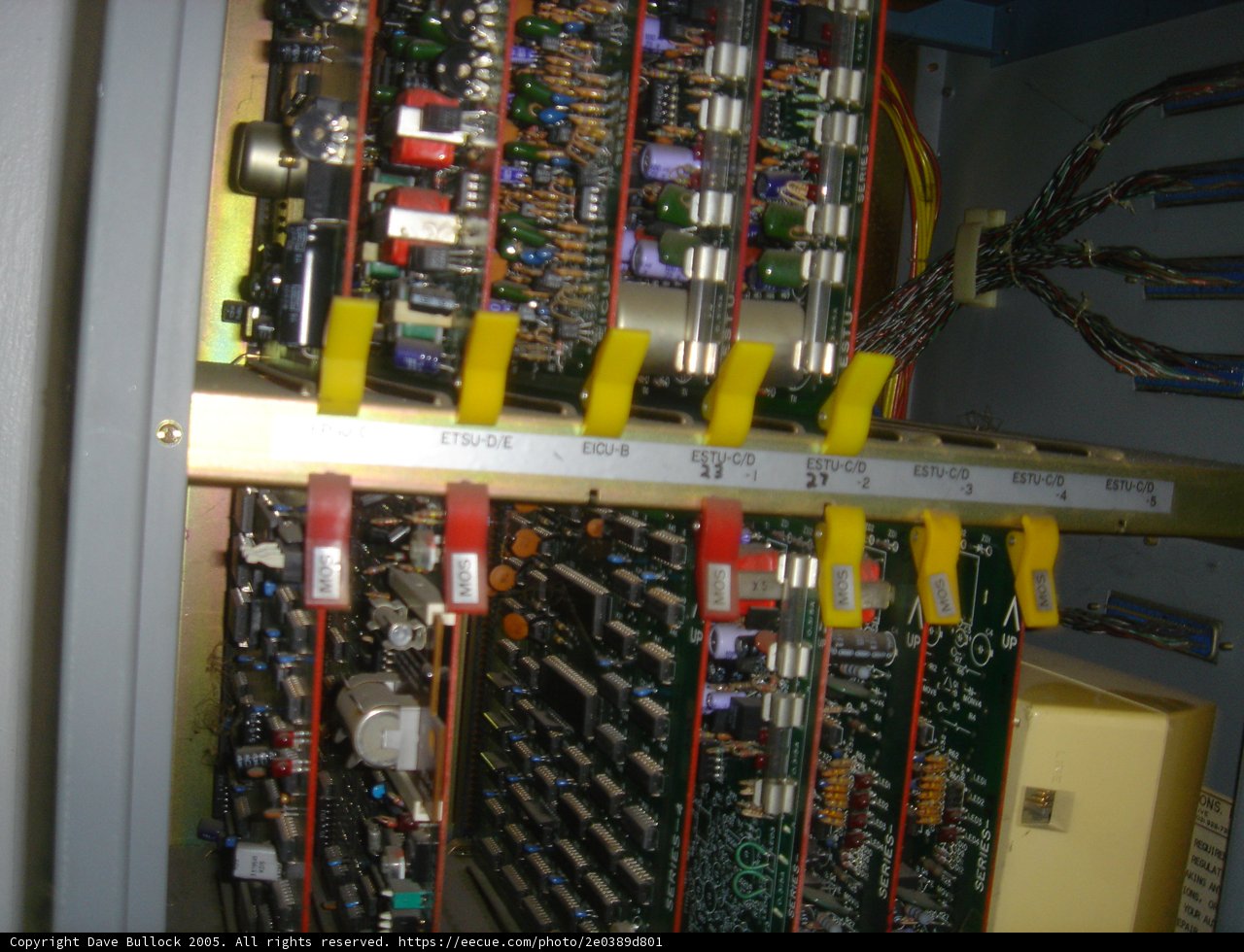 Jumbled Electronics in a Computer