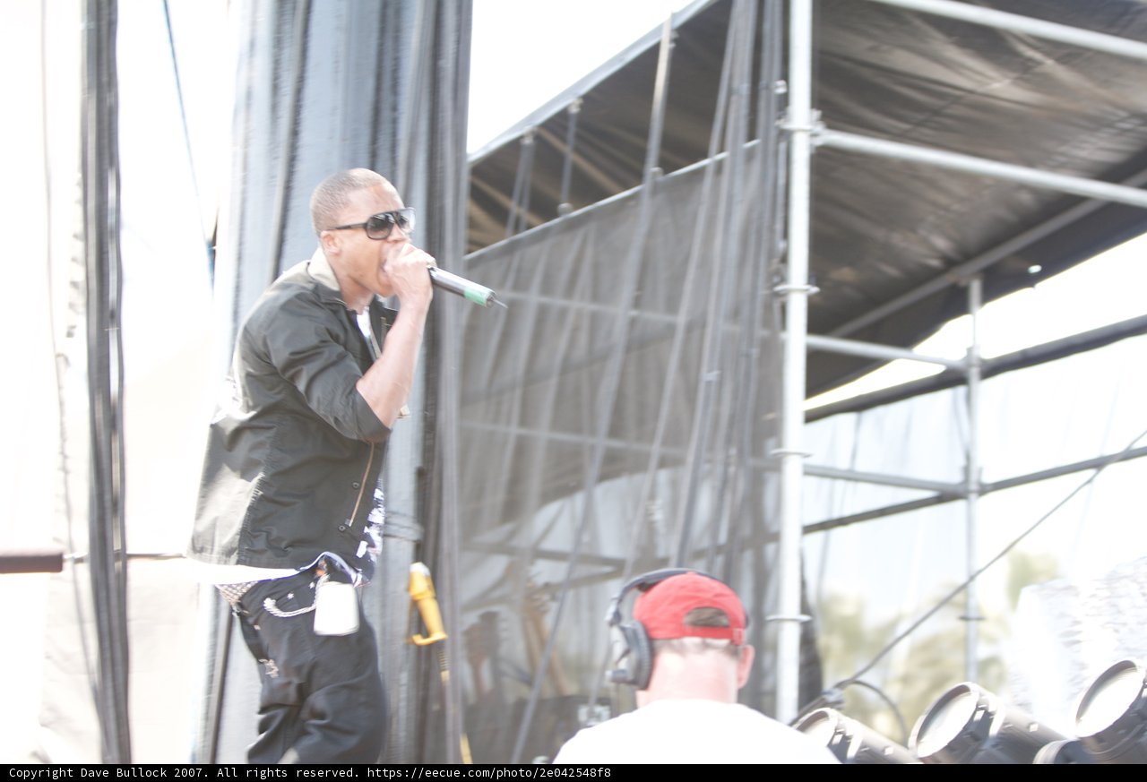 Sunglasses and a Microphone