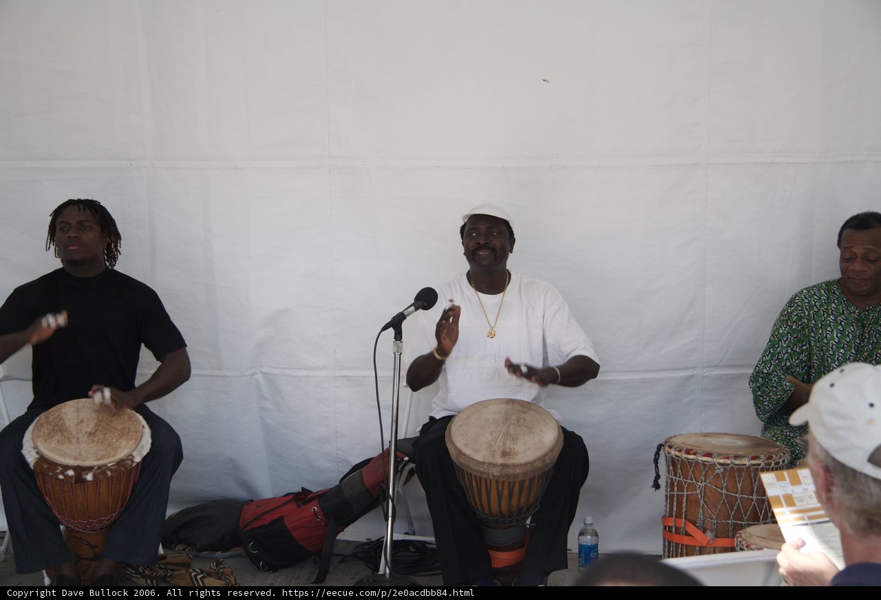Drumming Circle at the Detour Festival