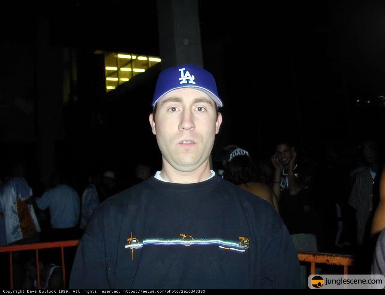 Dodger Fan in Downtown LA