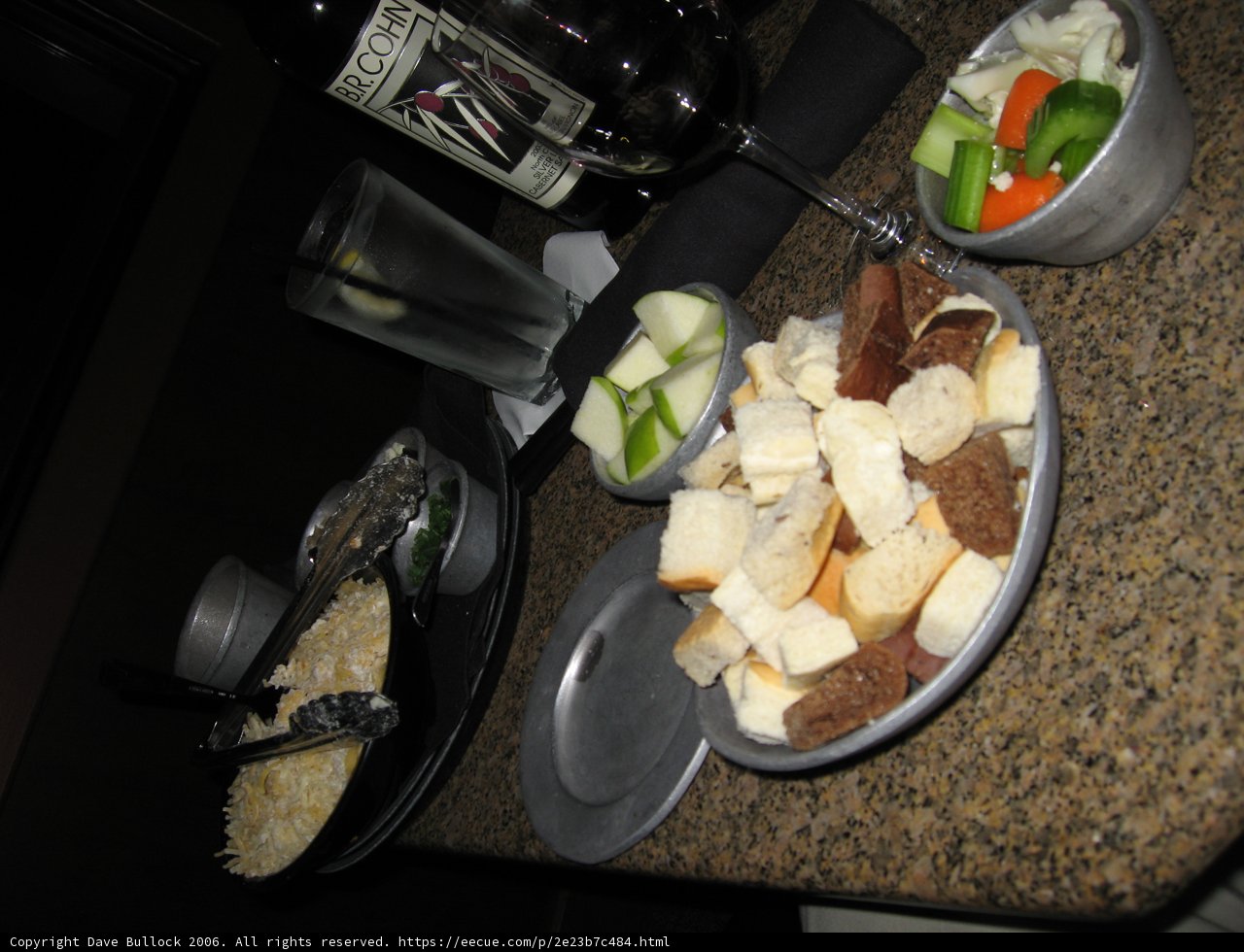 A Delicious Meal and Wine at Barcamp 2