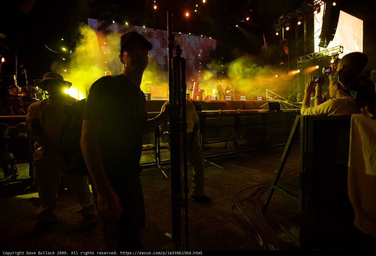 Smoky Stage Performance