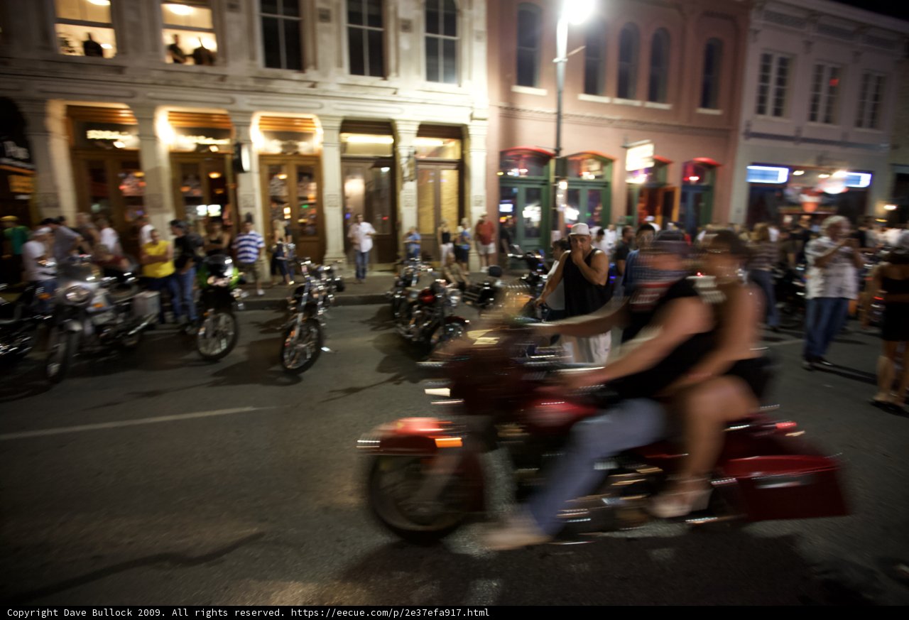 Riding through the City