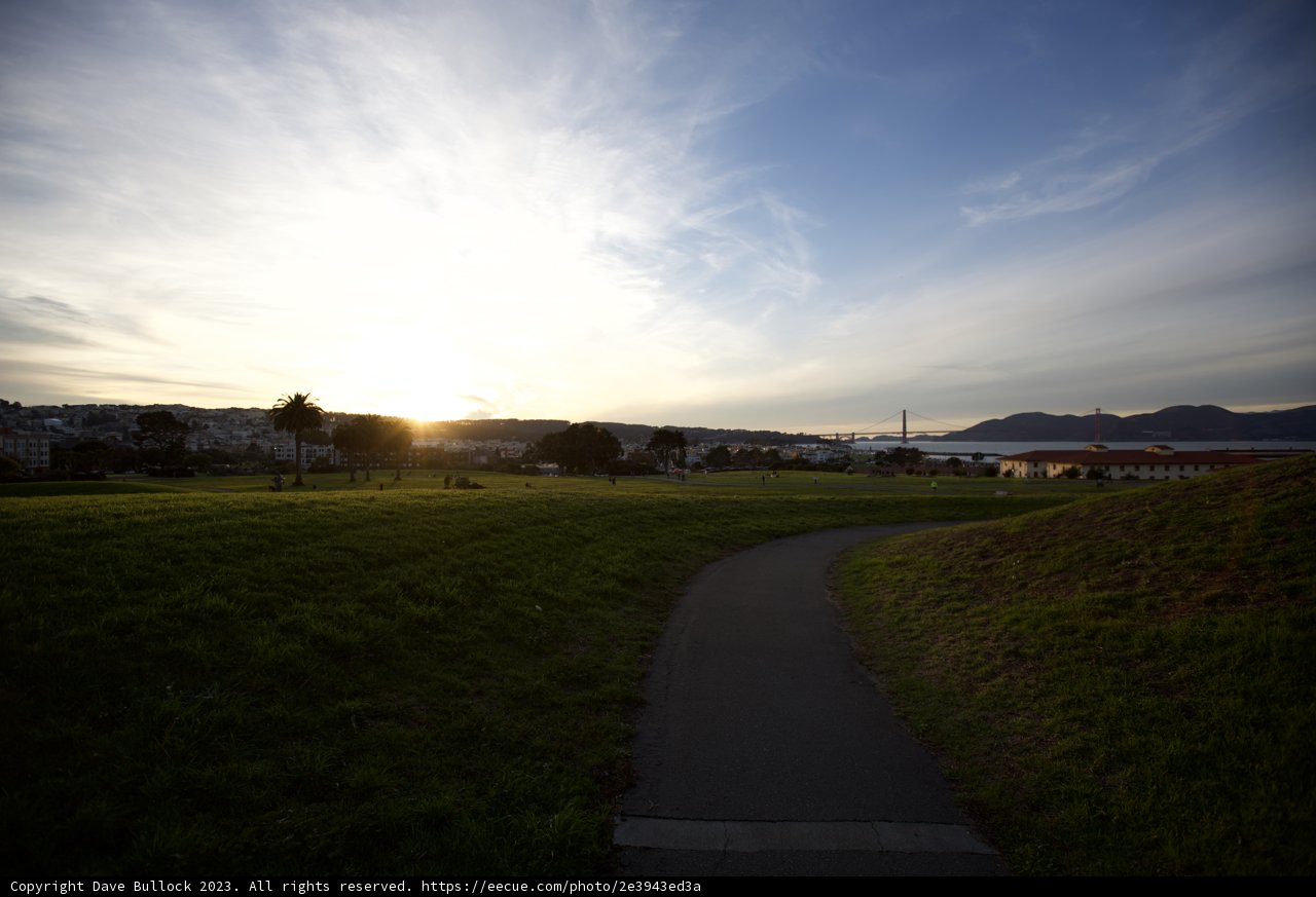 Sunset Serenity at Fort Mason