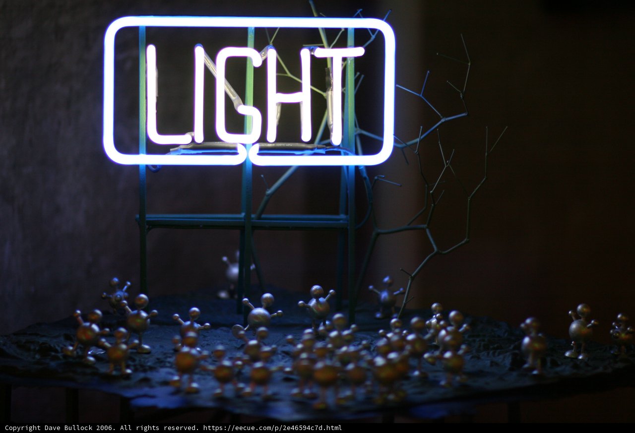 Bright and Bold Light Sign