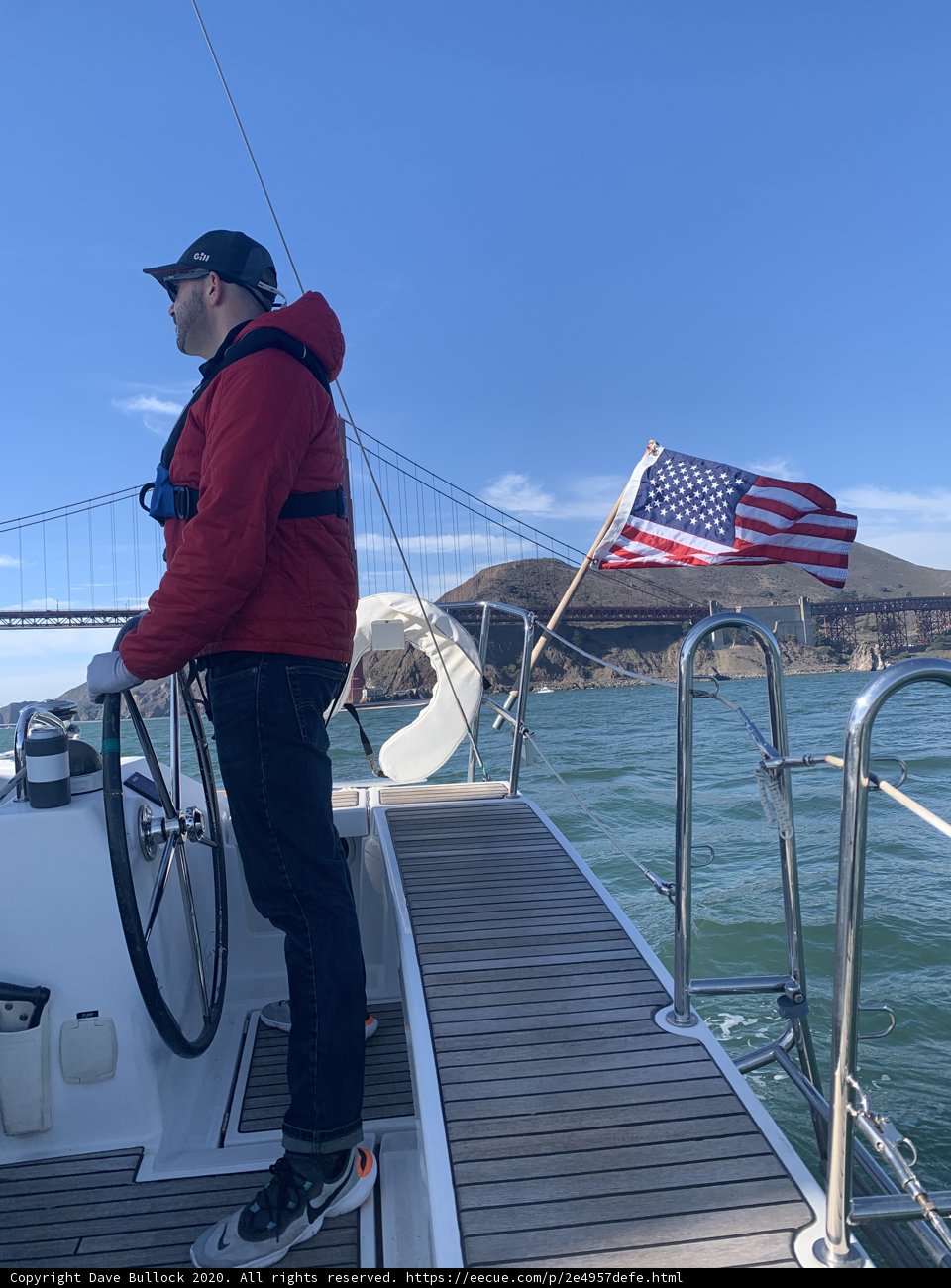 Sailing through San Francisco Bay