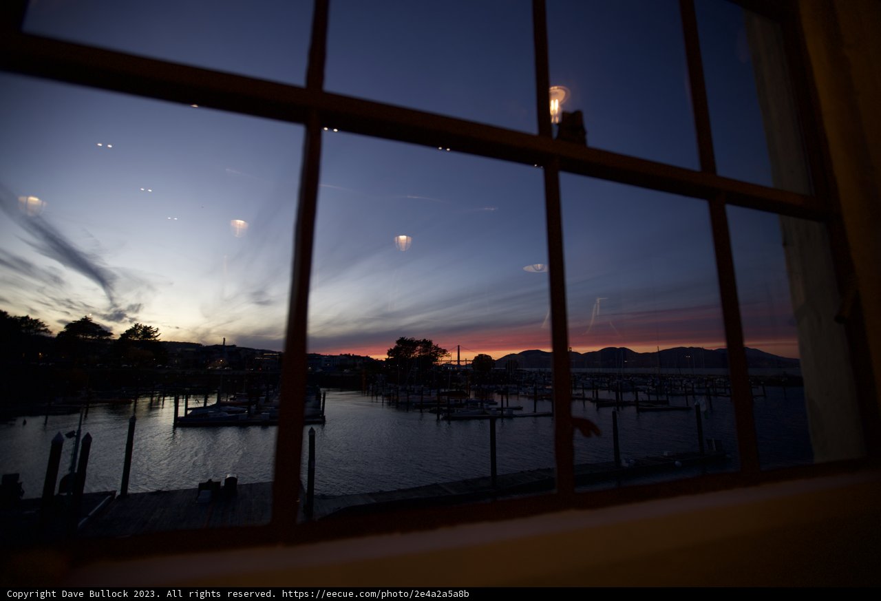 Glimpse of Sunset - Fort Mason, 2023