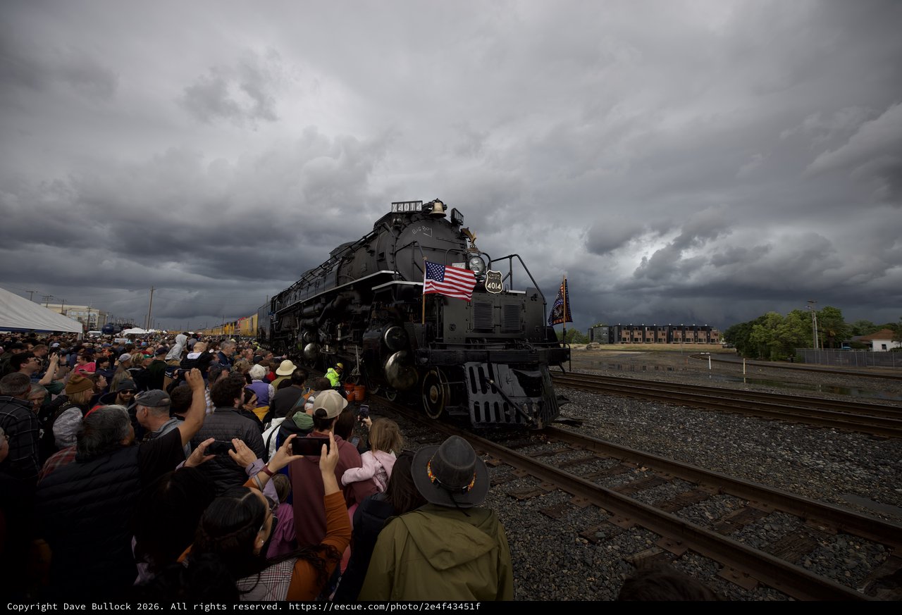 Historic Union Pacific Big Boy Locomotive Draws Massive Crowd