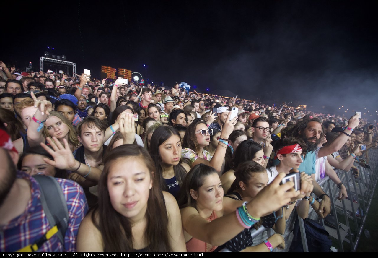 Snapshot of Coachella’s Dazzling Night Sky