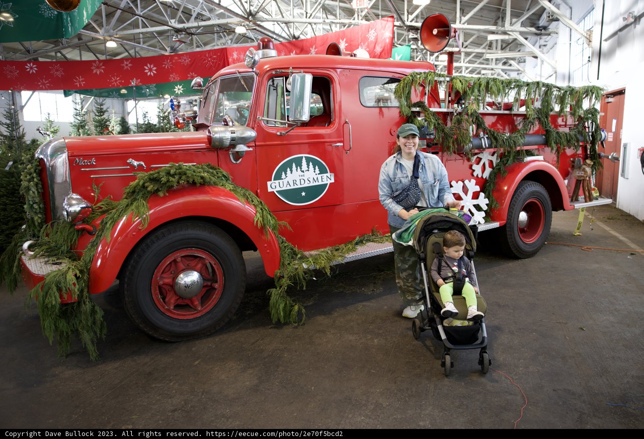Holiday Cheer at the Fire Station