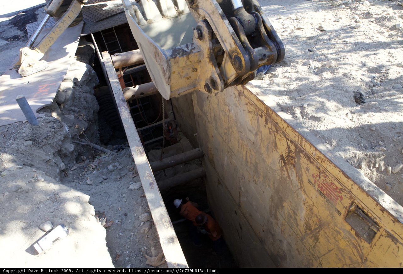Construction Worker Operating Heavy Machinery