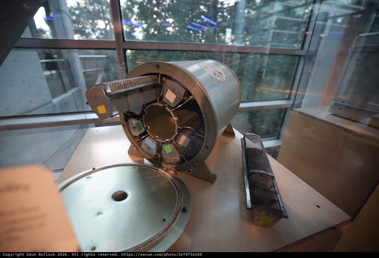 Disassembled Aerospace Component on Museum Display