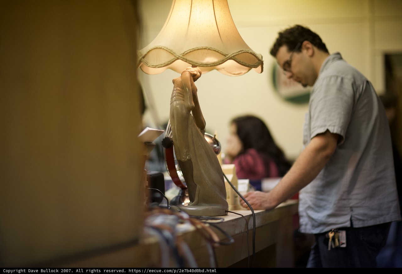 Standing Tall with the Table Lamp