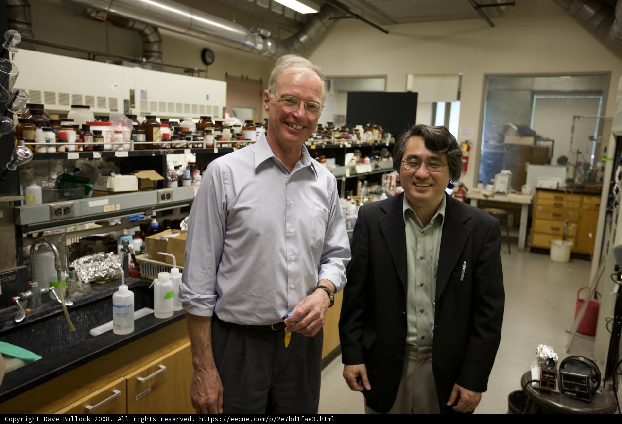 Working in the UCLA Nanomachines Laboratory