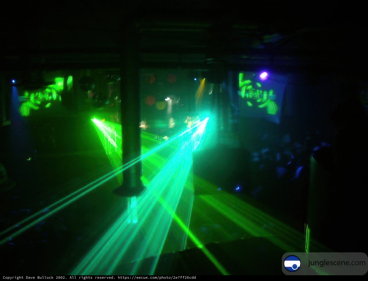 Laser and Lights at Bassrush Event