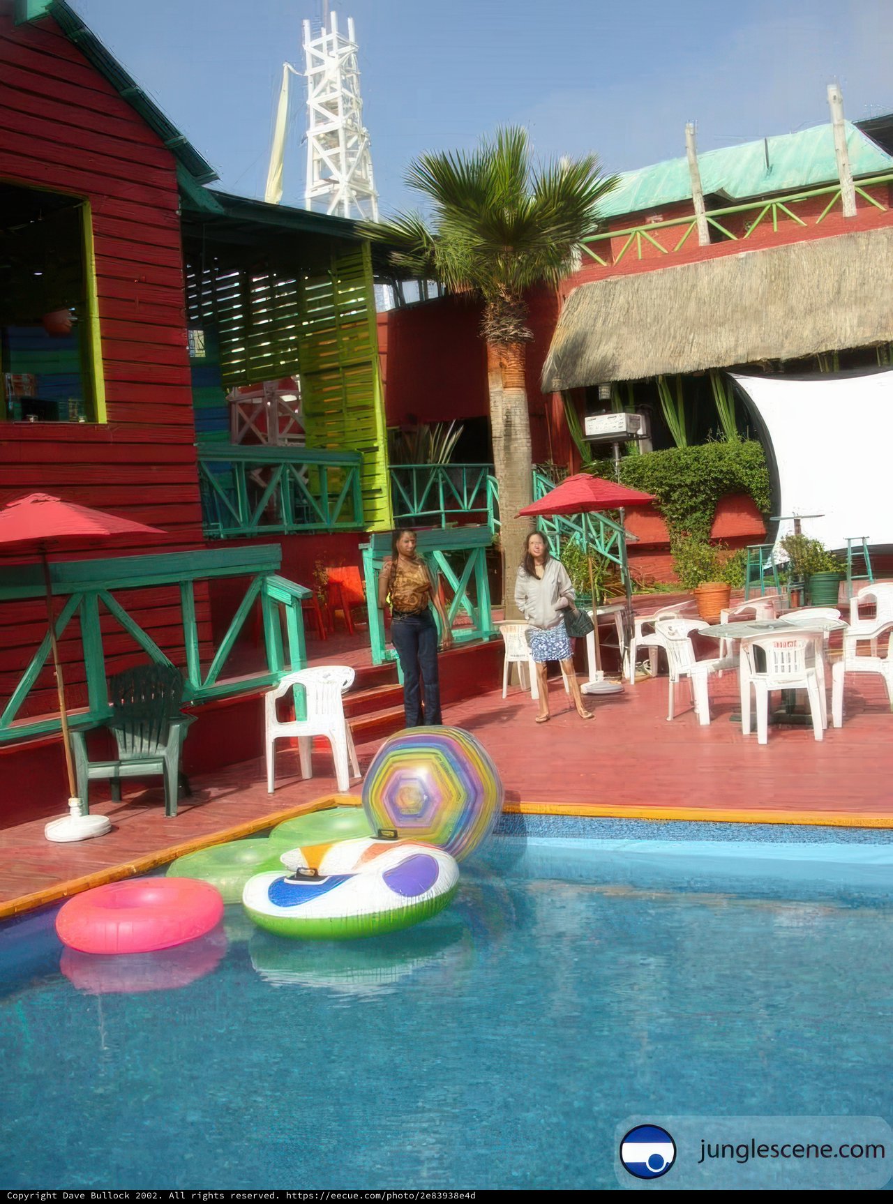 Colorful Resort with a Pool