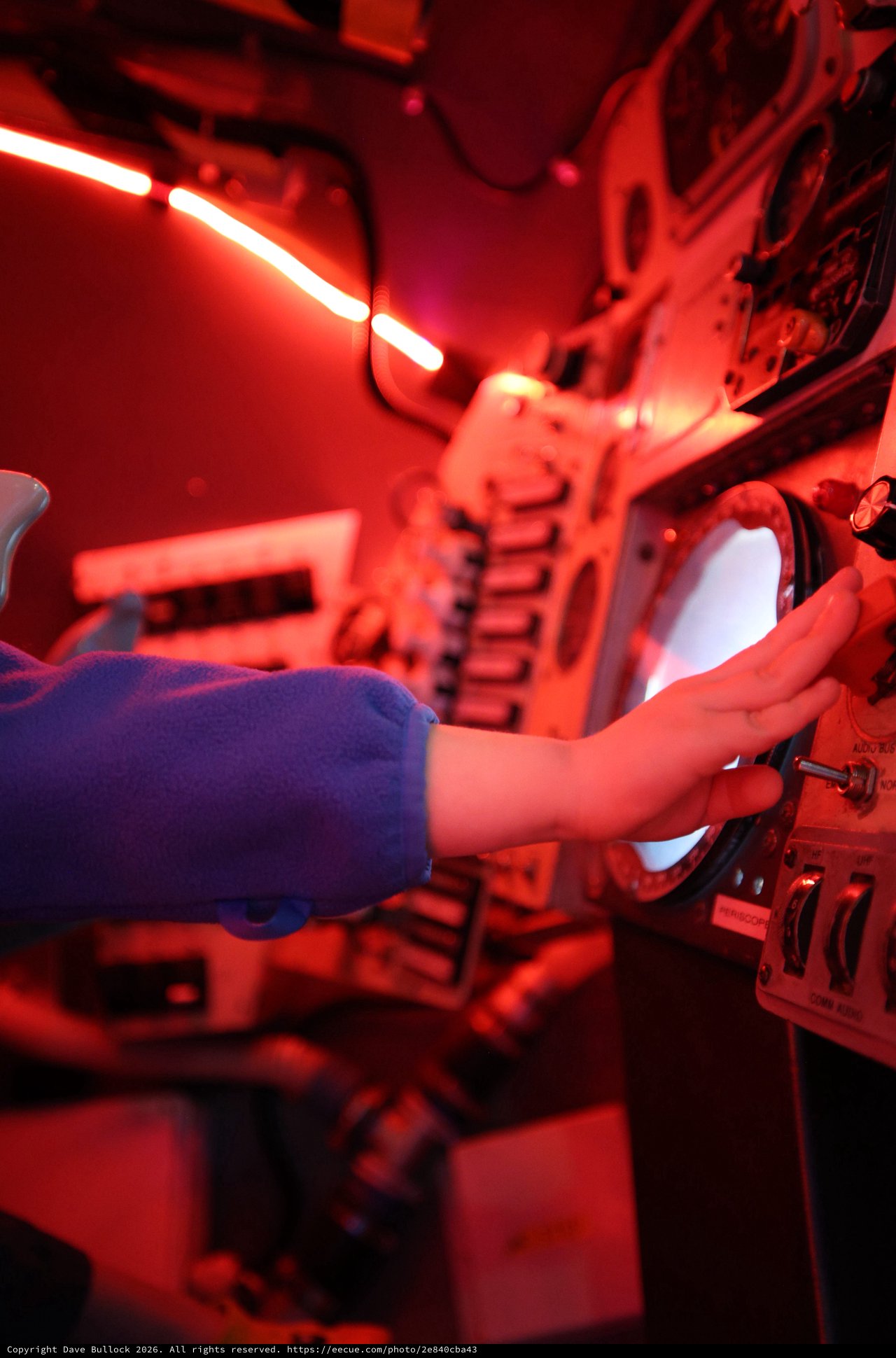 Working with Equipment Under Red Safelight