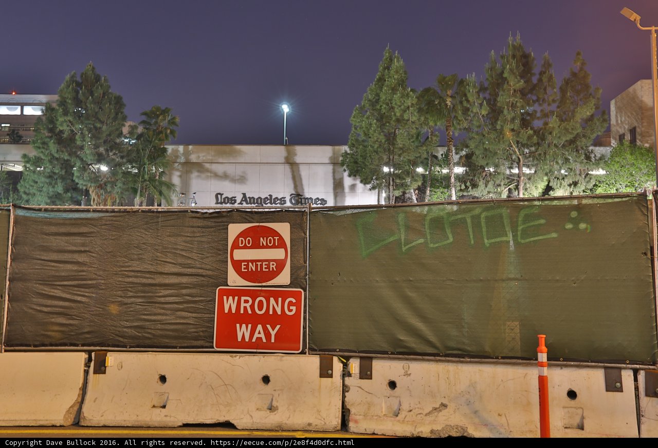 Going the Wrong Way