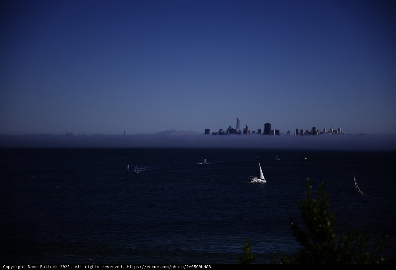 Serene City Skyline and Nautical Escape