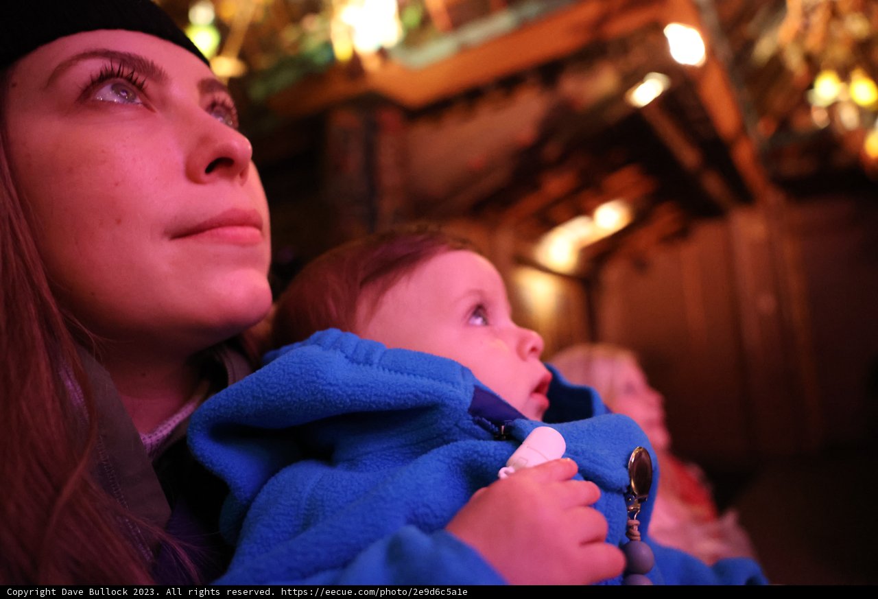 Looking at the Sky with My Little Sunshine